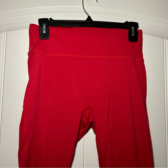Fabletics Red Oasis Motion365 Pureluxe High-Waisted Leggings Size Medium - Picture 2 of 8